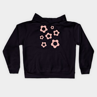 pack flowers aesthetic pink salmon orange Kids Hoodie